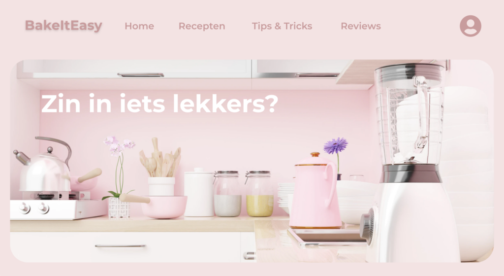 Recepten website/app